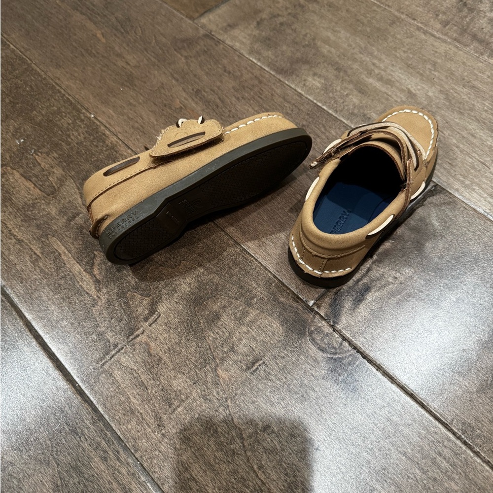 Sperry Kids Brown Moccasins